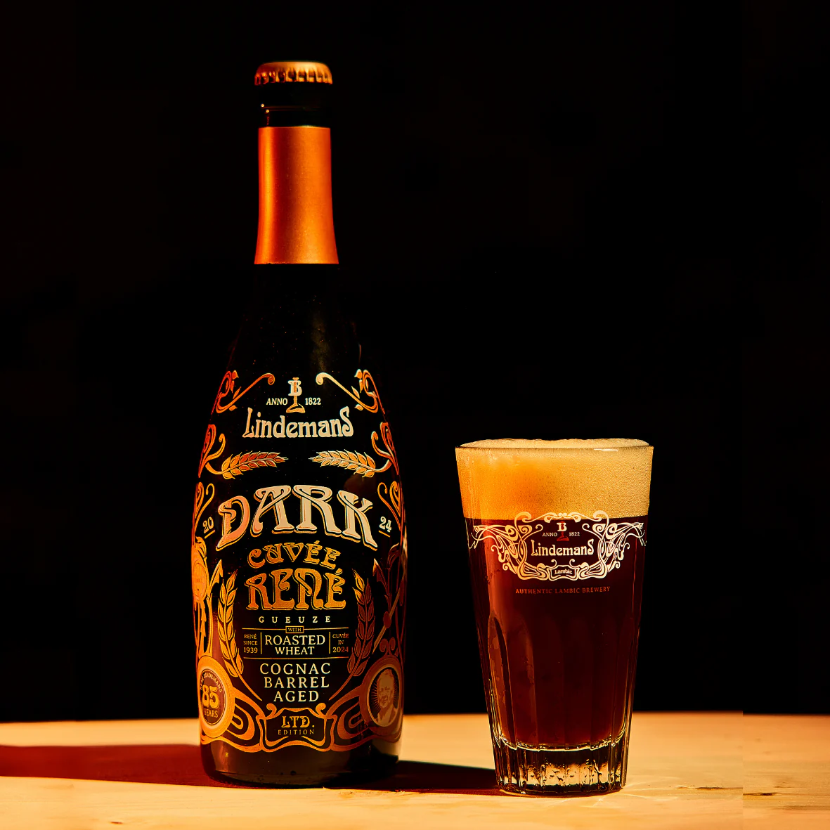 Lindemans Gueuze Dark Cuvée René - 75cl - Image 3