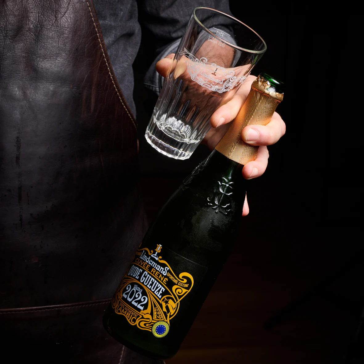 Lindemans Gueuze Glass - 25cl - Image 4